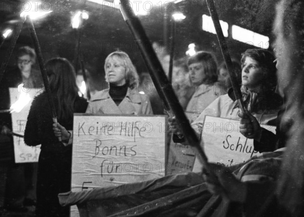 The Franco dictatorship's persecution of Spanish democrats prompted workers and youth in