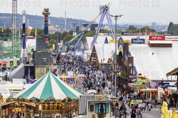 Stuttgart Folk Festival at the Cannstatter Wasen. Around 260 showmen provide a great atmosphere at