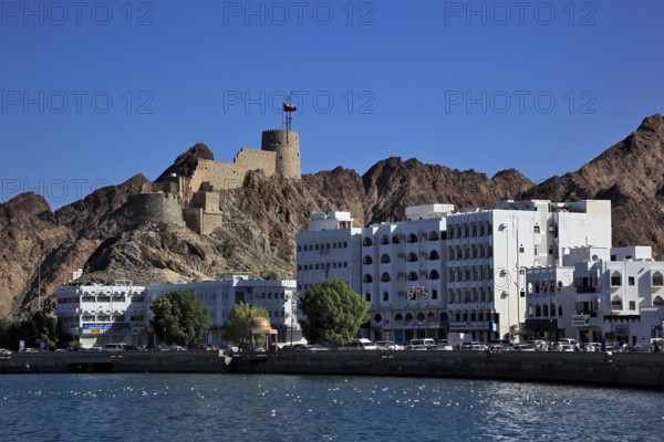 Mutrah district, Corniche, Muscat, Oman, Asia