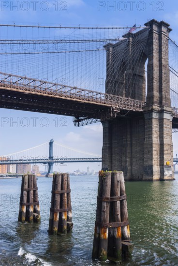 Brooklyn Bridge, historic, history, construction, architecture, Hudson river, Manhattan New York