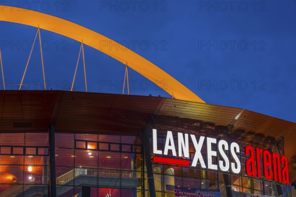 Lanxess Arena, Cologne-Deutz, Cologne, North Rhine-Westphalia, Germany, Europe