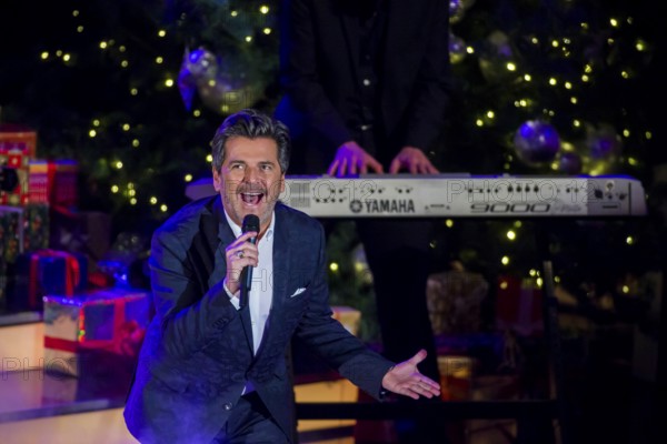 Christmas with us with Kim Fisher, dress rehearsal, Thomas Anders
