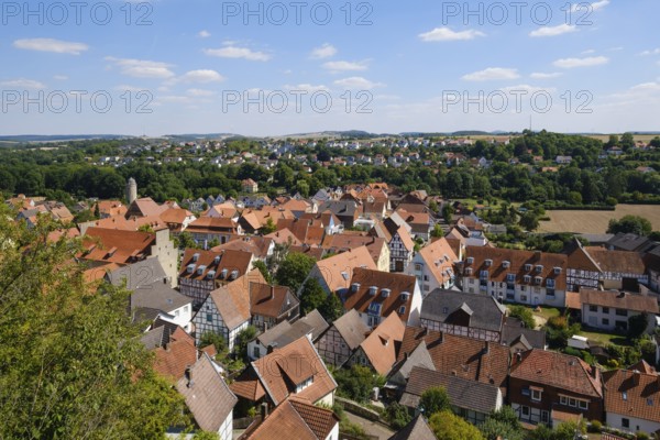 Old Town, Warburg, North Rhine-Westphalia, Germany, Europe