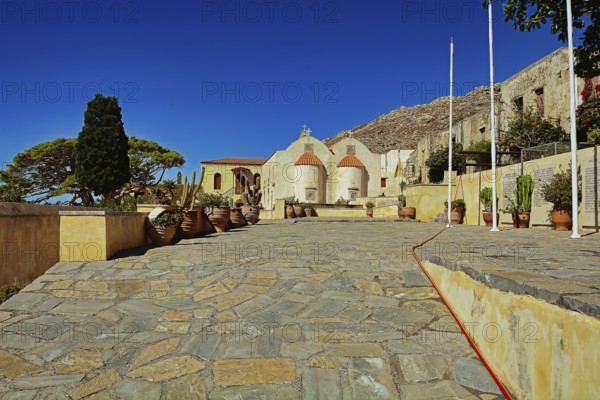 Preveli Monastery, South Coast Crete, Greece, Europe