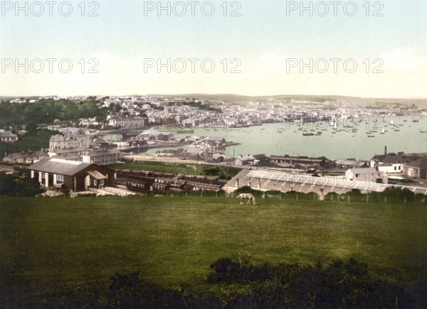 Falmouth, harbour town on the south coast of the county of Cornwall in England, Historical, around