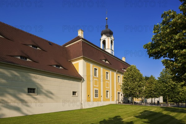 Baroque Rammenau Castle, Rammenau Castle in Rammenau near Bischofswerda in the district of Bautzen