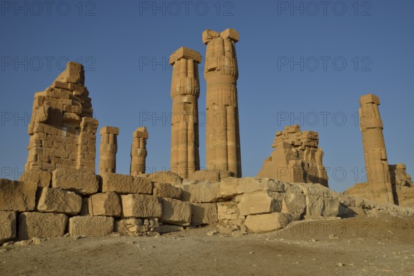 Temple of Amun, Soleb, Northern state, Nubia, Sudan, Africa