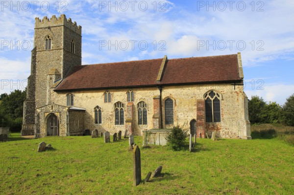 Church of Saint Andrew, Kettleburgh, Suffolk, England, UK