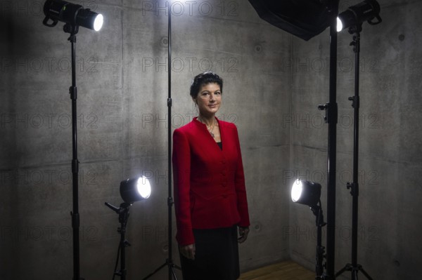 Sahra Wagenknecht is a member of the German Bundestag and founder of the BSW party, pictured here