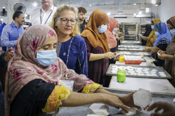 Svenja Schulze (SPD), Federal Minister for Economic Cooperation and Development, visiting Anwar