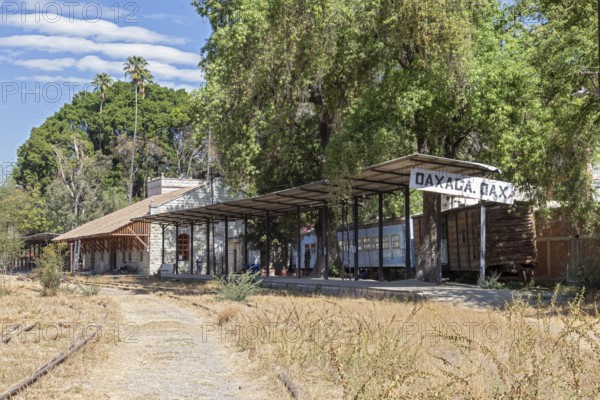Oaxaca, Mexico, The Oaxaca Railroad Museum. The Mexican Southern Railroad began operations between