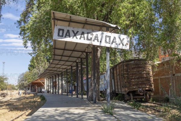 Oaxaca, Mexico, The Oaxaca Railroad Museum. The Mexican Southern Railroad began operations between