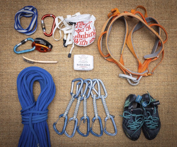Symbolic image for climbing equipment, taken in Berlin, 23/07/2024