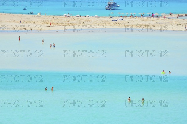 Balos bay, Gramvousa Peninsula, Chania, Crete, Greece, Europe