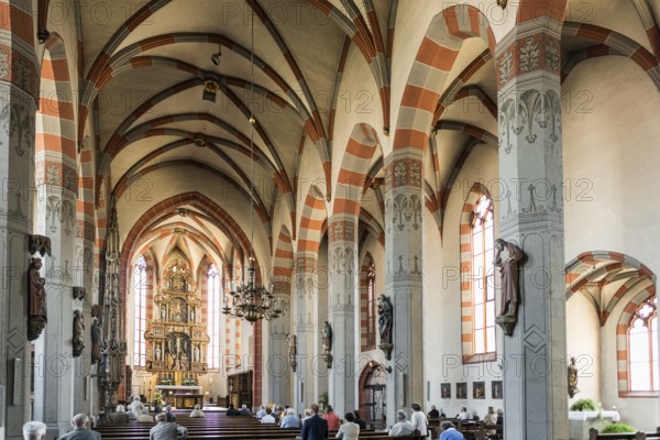 Church of St Andrew, Ochsenfurt, Mainfranken, Lower Franconia, Franconia, Bavaria, Germany, Europe