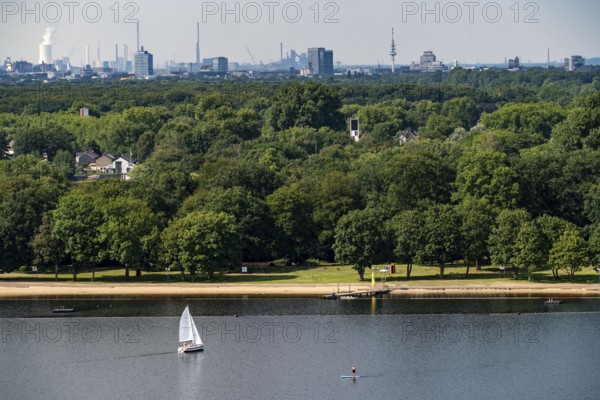 The Sechs-Seen-Platte, a local recreation area in the south of Duisburg, near the Wedau district, 6