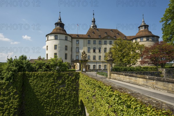 Langenburg Castle, Langenburg, on the Jagst, near Schwäbisch Hall, Baden-Württemberg, Germany,