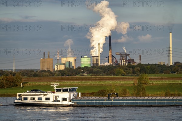 Hüttenwerke Krupp-Mannesmann, HKM in Duisburg-Hüttenheim, 2 blast furnaces, coking plant, quenching