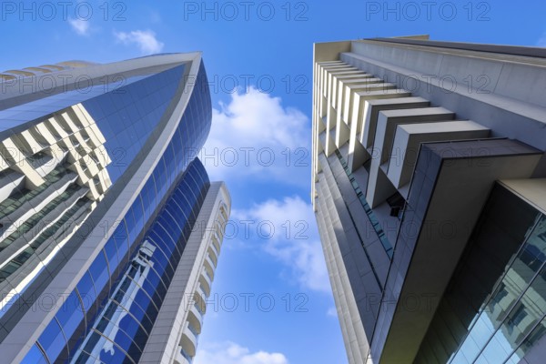 Panoramic skyline view of Guatemala City business and financial center