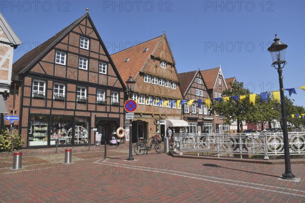 Europe, Germany, Hamburg Metropolitan Region, Lower Saxony, Stade District, Buxtehude, Old Town,
