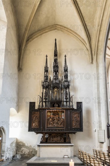Maria Coronation Altar, St James' Church, St James' Town Church, Rothenburg ob der Tauber, Middle