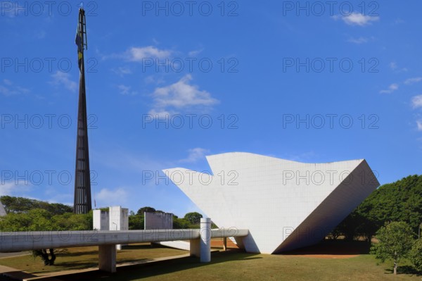 Tancredo Neves Pantheon of the Fatherland and Freedom or National Pantheon of Liberty, designed by