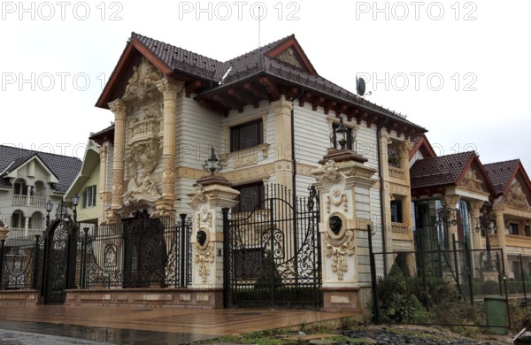 Romania, Kreisch region, Oradea, Grosswardein, Moskovits Palace, Art Nouveau, dilapidated,