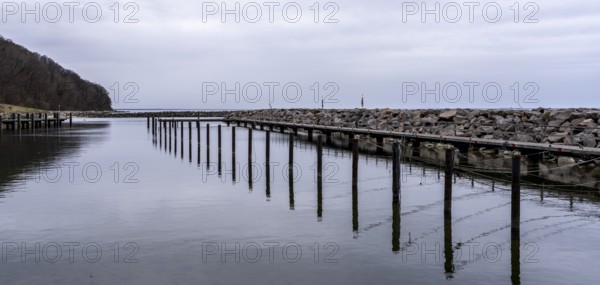 Marina in Lohme, Rügen, Mecklenurg-Vorpommern, Germany, Europe