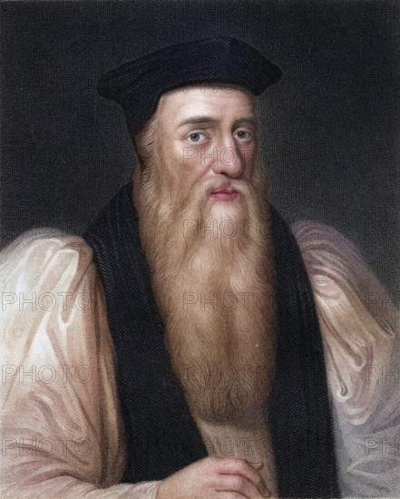 Thomas Cranmer 1489-1556, First Protestant Archbishop of Canterbury, 1533-56, From the book Lodges