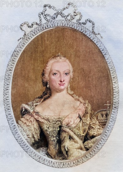 Maria Theresa of Austria (born 13 May 1717 in Vienna, died 29 November 1780 in Vienna) was a