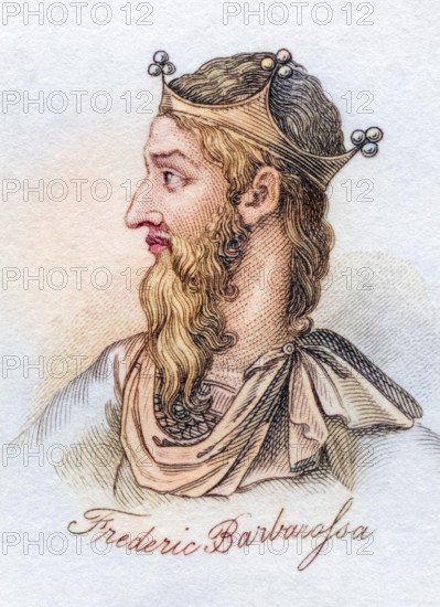 Frederick I Barbarossa, 1122, 1190, Emperor of the Holy Roman Empire, King of Germany, Italy and