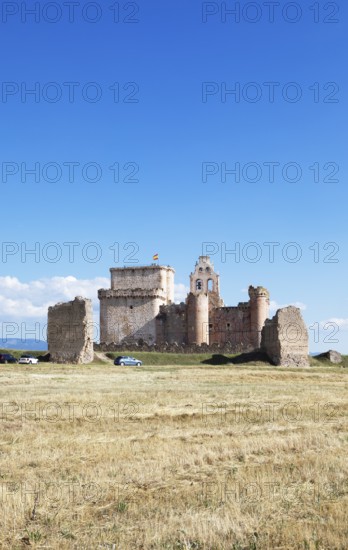 Castle of Turegano, Province of Segovia, Castile and Leon, Spain, Europe
