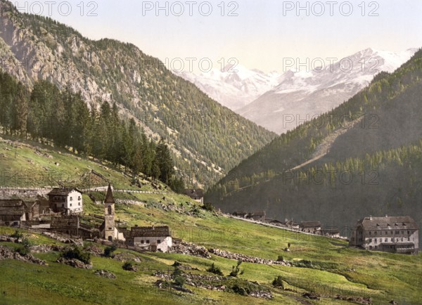 Tre Croci, direction Weißkogl, Weißer Knott, formerly Austria-Hungary, today South Tyrol, Italy,