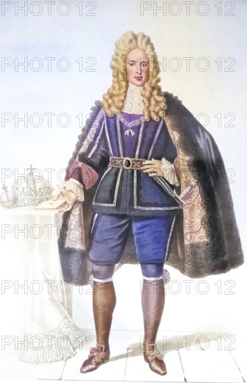 Joseph I (born 26 July 1678 in Vienna, died 17 April 1711 in Vienna) was a prince of the House of