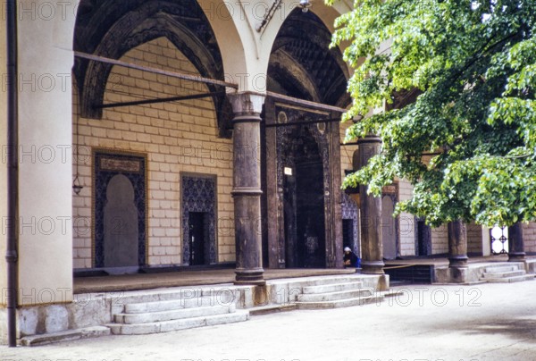 Gazi Husrev-beg Mosque, The Great Mosque, Sarajevo, Bosnia and Herzegovina, former Yugoslavia,