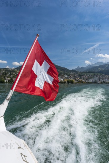 Swiss flag, flag, national flag, wind, red, white, Alps, account, money, bank, system, waving,