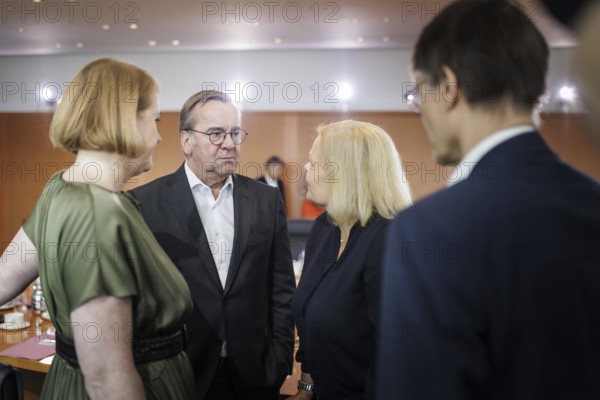 (from left to right) Lisa Paus (Alliance 90/The Greens), Federal Minister for Family Affairs,