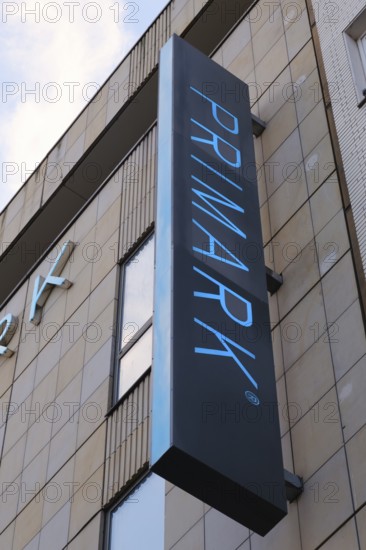 Primark, facade with sign and logo, Essen, Ruhr area, North Rhine-Westphalia, Germany, Europe