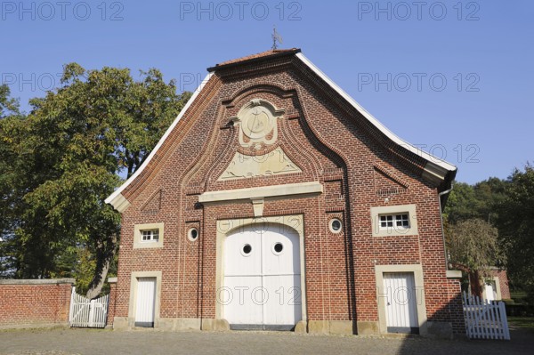 Haus Rüschhaus, built in 1749 by Johann Conrad Schlaun, Annette von Droste-Hülshoff Museum,