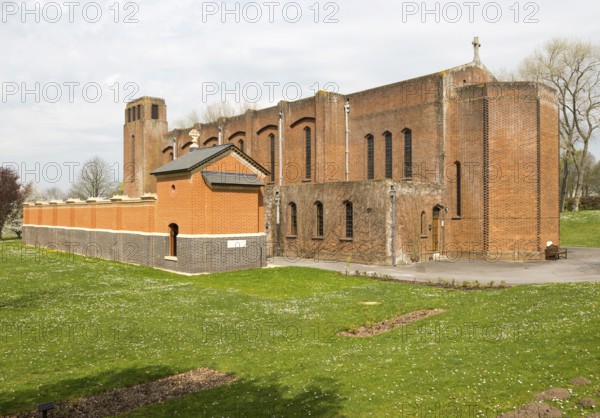 Church of Saint Alban and Saint Barbara, garrison church, Royal Regiment of Artillery, Larkhill,