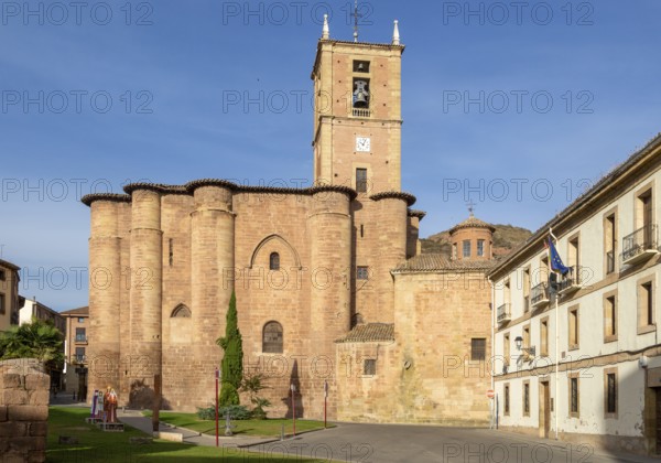 Royal Monastery of Saint Mary, Monasterio de Santa Maria la Real, Najera, La Rioja Alta, Spain,