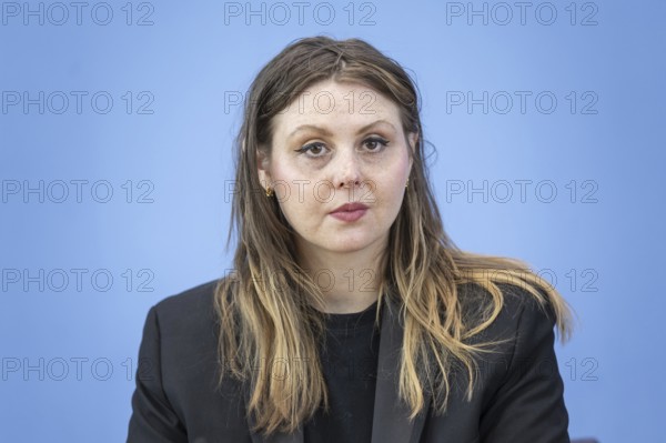 Ariel Elbert, board member of Keshet Germany, recorded during a press conference at the Federal
