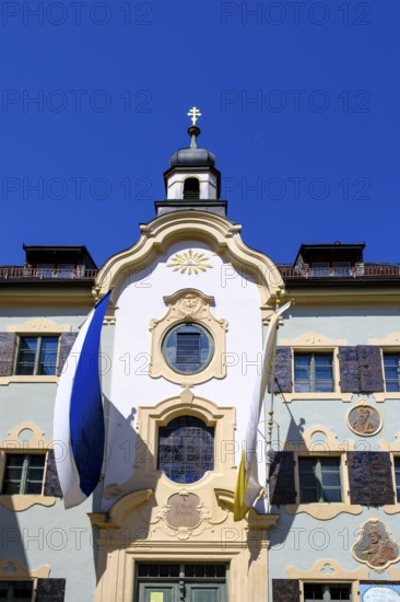 Pilgerhaus, Marktstraße, Mittenwald, Werdenfelser Land, Upper Bavaria, Bavaria, Germany, Europe