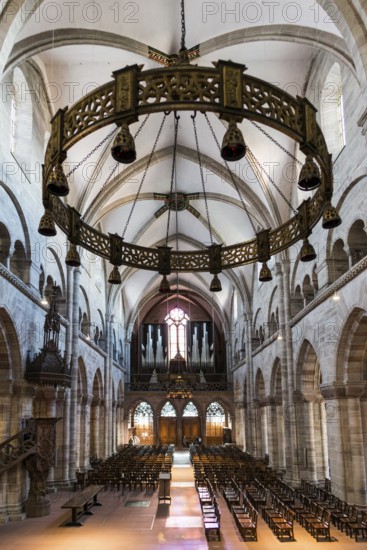 Interior, Basel Minster, Basel, Canton of Basel-Stadt, Switzerland, Europe