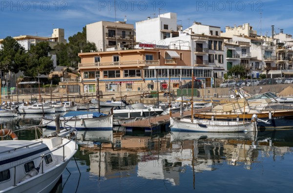 The harbour town of Portopetro, on the south-east coast, Majorca, Spain, Europe