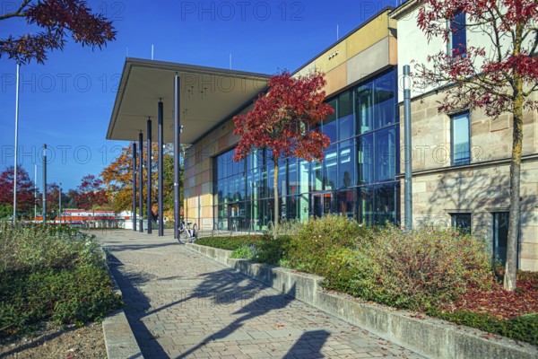 Cultural Forum in Würzburger Straße in Fürth, Bavaria, Germany, Europe
