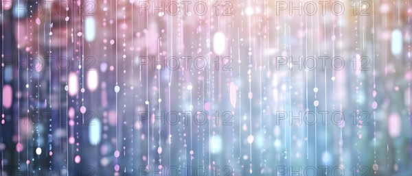 Abstract animation of binary code cascading down like digital rain, representing data insights,