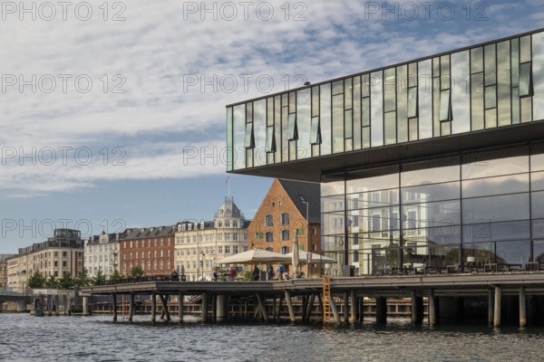 New Playhouse or Skuespilhuset, Royal Theatre, Kvæsthusbrø, Copenhagen Harbour, Denmark, Europe