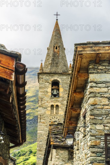 France, Alpes, region Auvergne-Rhône-Alpes, Grajisch Alps, Departement Savoie, old village of
