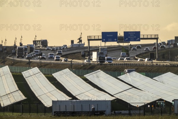 20 MWp ground-mounted photovoltaic system, from RWE, with over 36600 solar modules, in a 200 metre